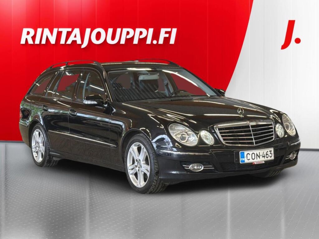 Mercedes-Benz E 2009 Musta