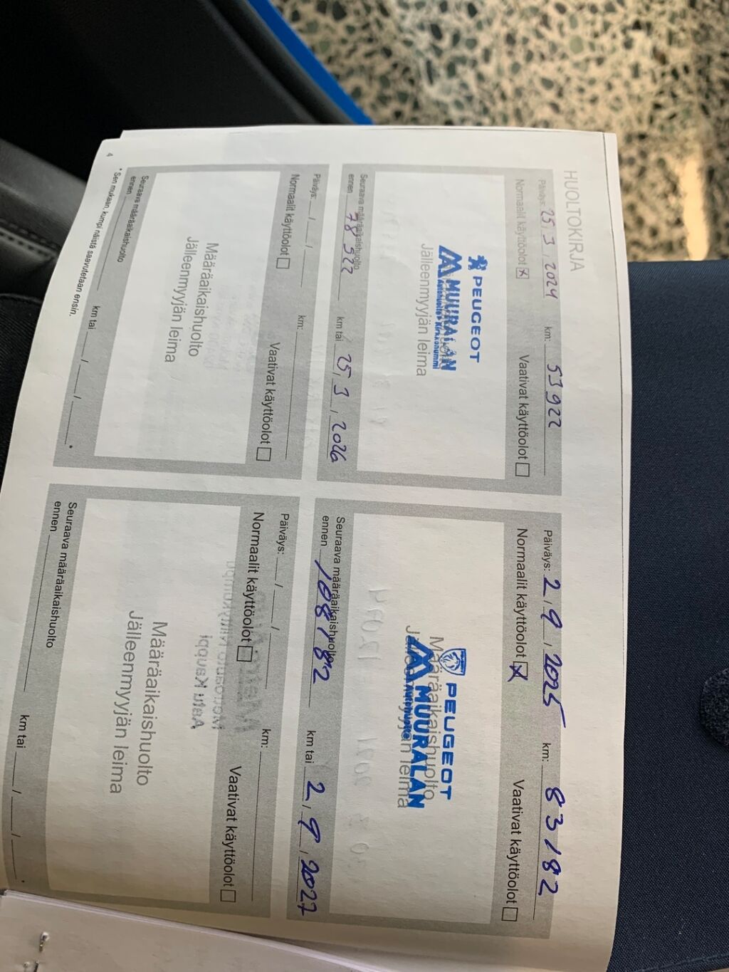 Peugeot e-2008 2020 Sininen