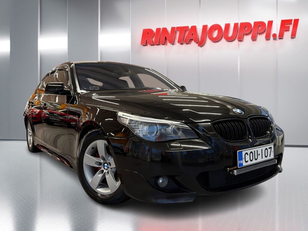 BMW 523 2007 Musta