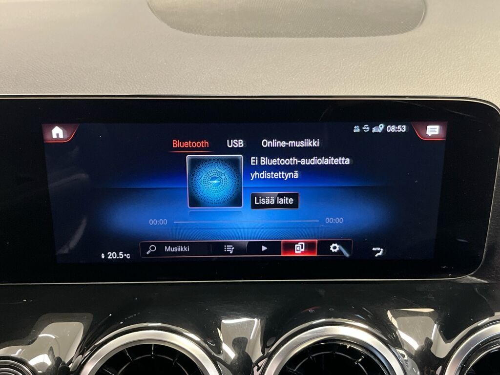 Mercedes-Benz B 2020 Valkoinen