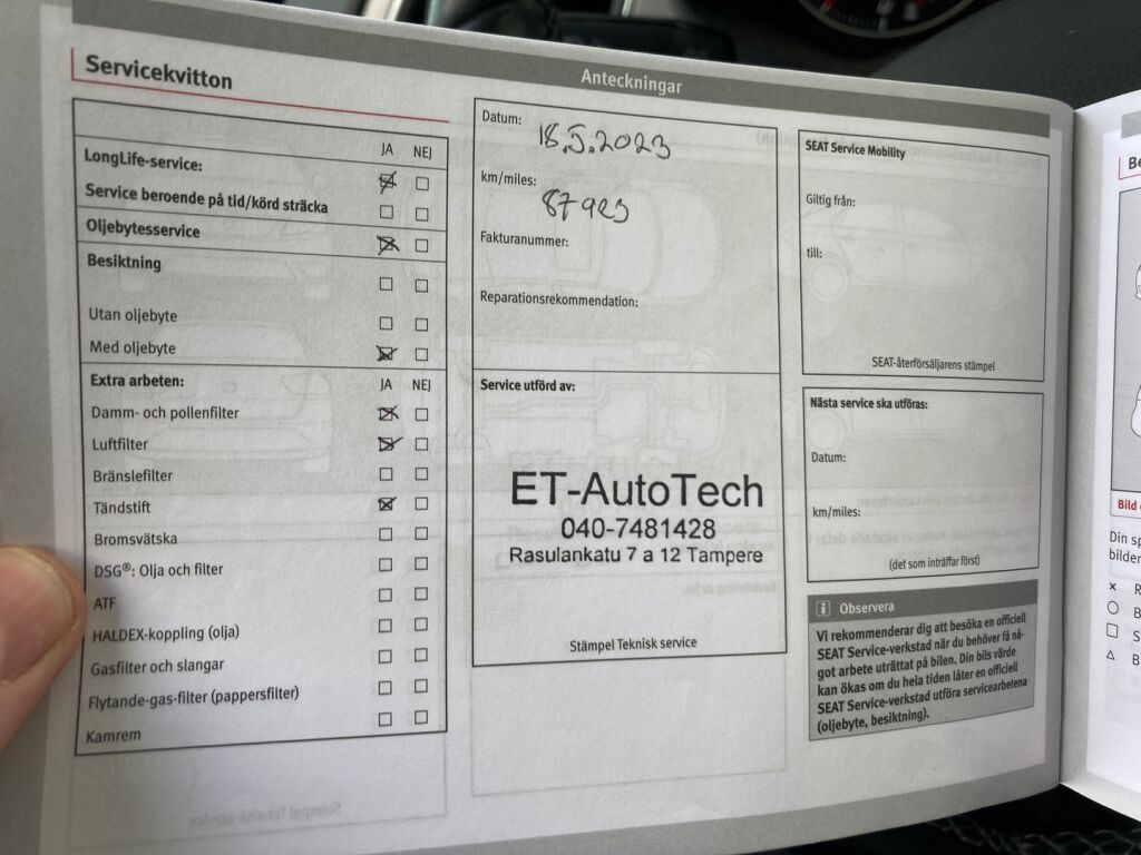 Seat Leon ST 2017 Musta