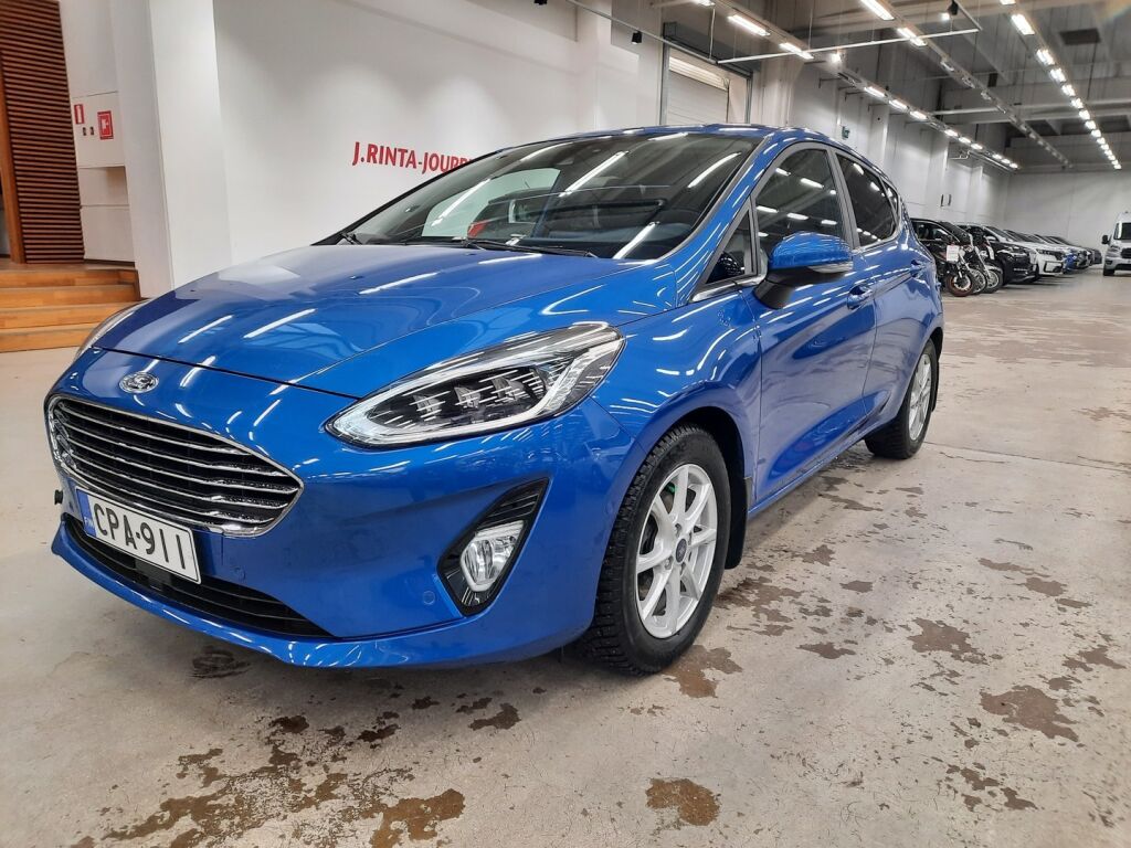 Ford Fiesta 2021 Sininen