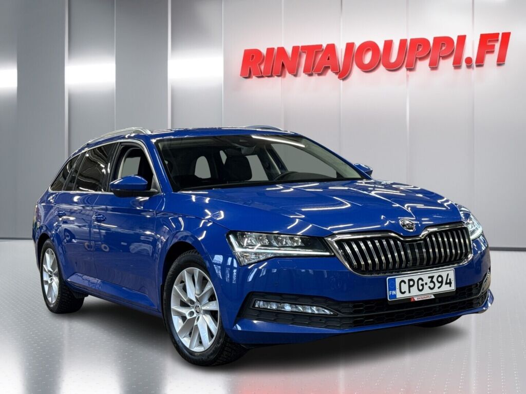 Skoda Superb 2021 Sininen