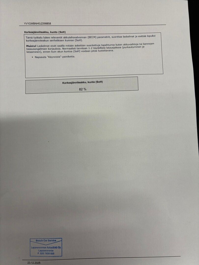 Volvo V60 2018 Musta