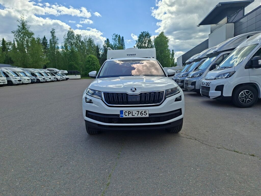 Skoda Kodiaq 2021 Valkoinen