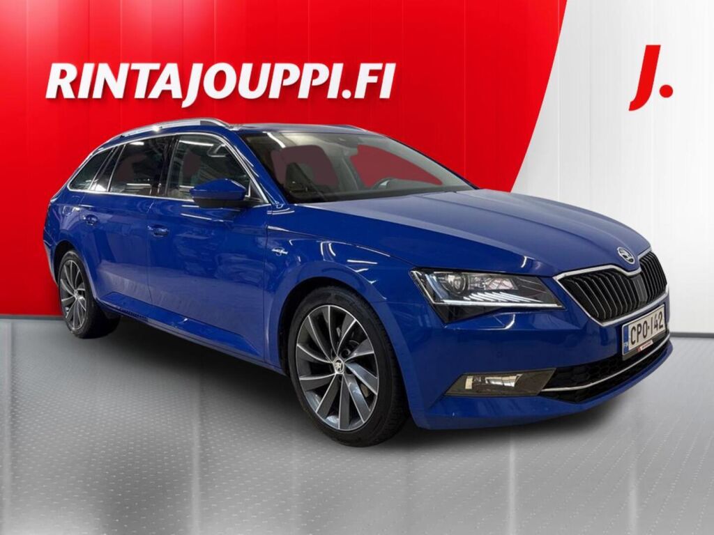 Skoda Superb 2018 Sininen