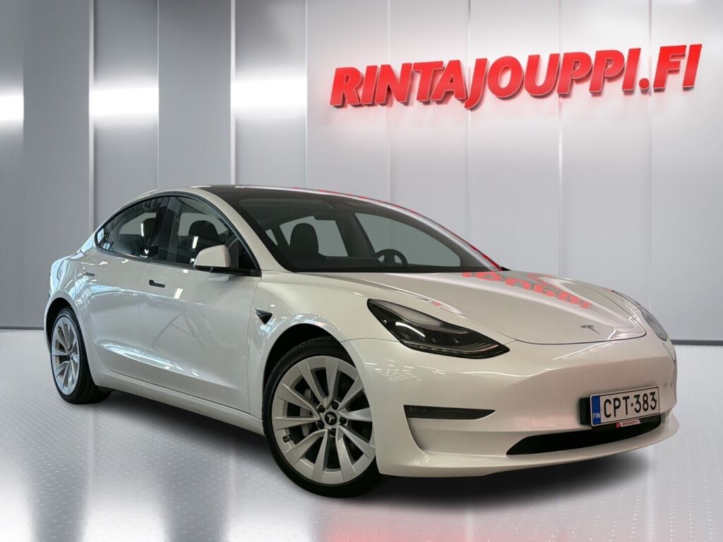 Tesla Model 3 2021 Valkoinen