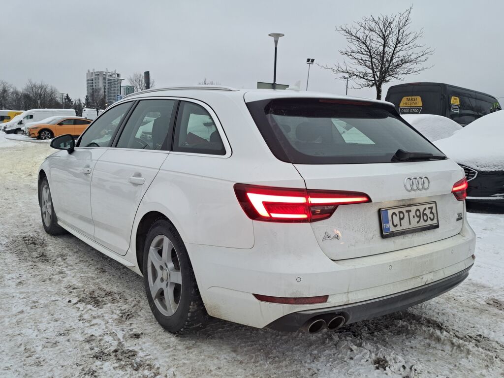 Audi A4 2018 Valkoinen
