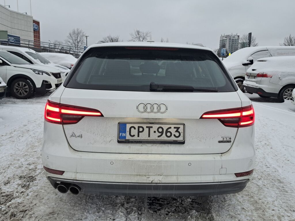 Audi A4 2018 Valkoinen