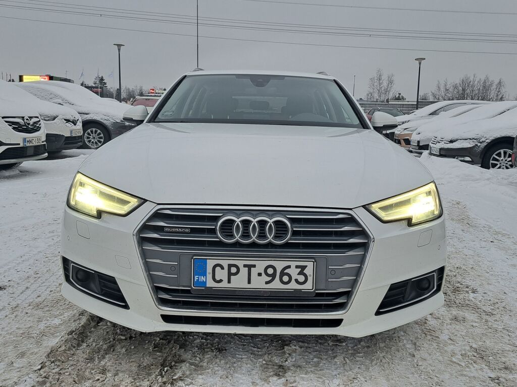 Audi A4 2018 Valkoinen