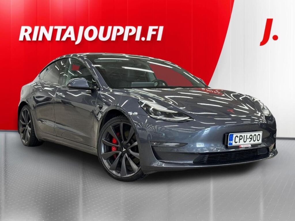 Tesla Model 3 2020 Harmaa