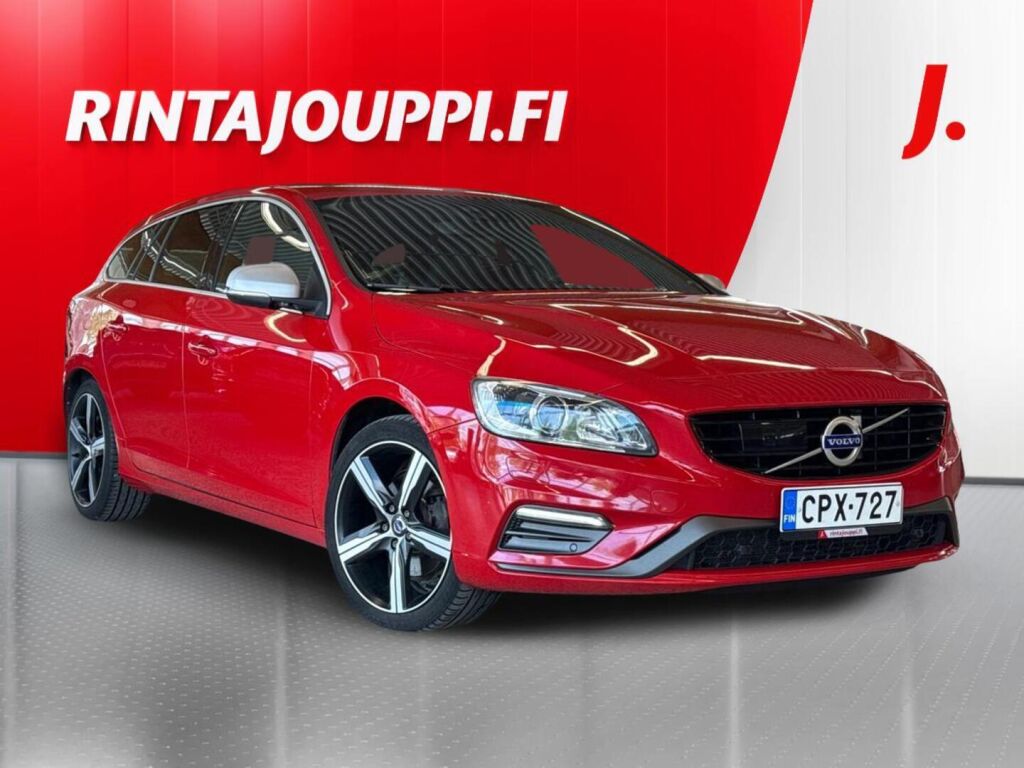 Volvo V60 2017 Punainen