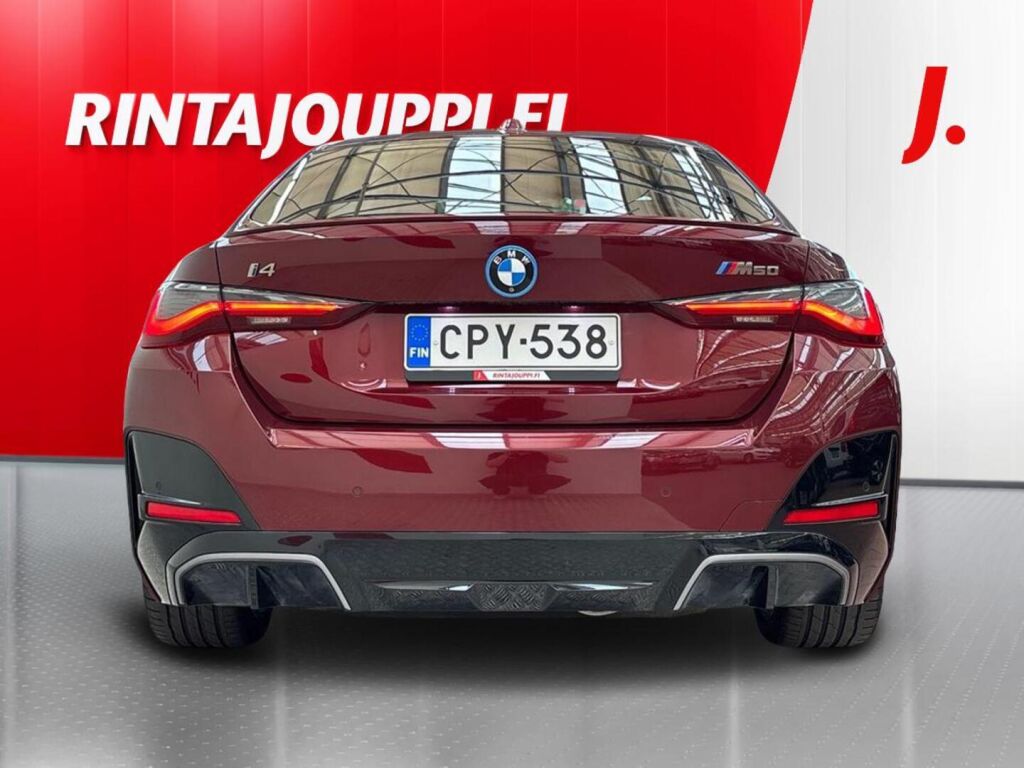 BMW I4 M50 2022 Punainen