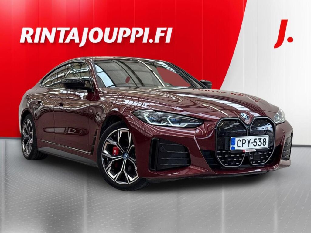 BMW I4 M50 2022 Punainen