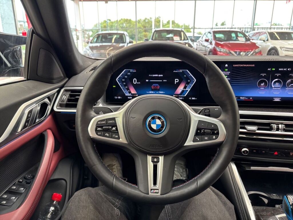BMW I4 M50 2022 Punainen
