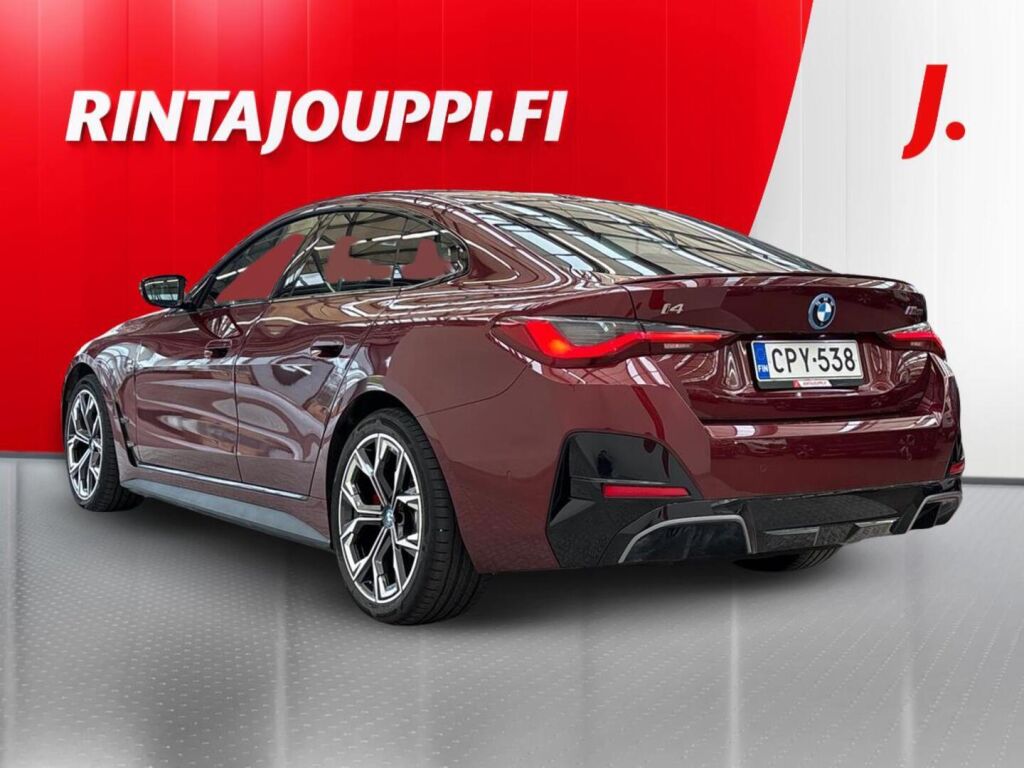 BMW I4 M50 2022 Punainen