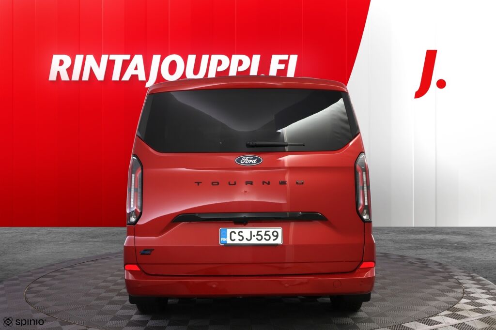Ford Tourneo Custom 2025 Punainen