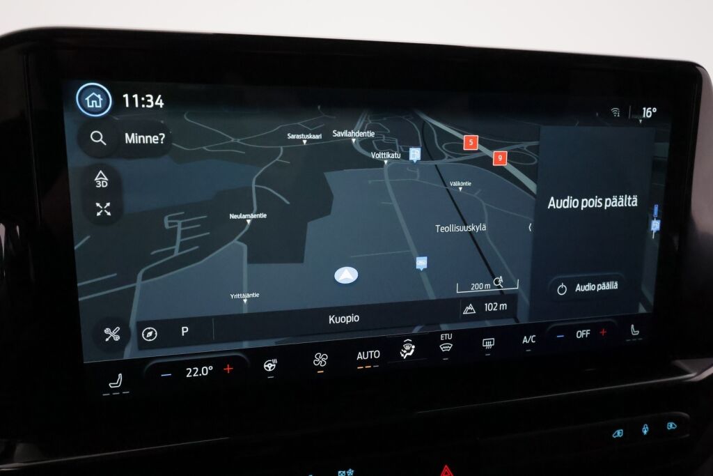 Ford Tourneo Custom 2025 Punainen