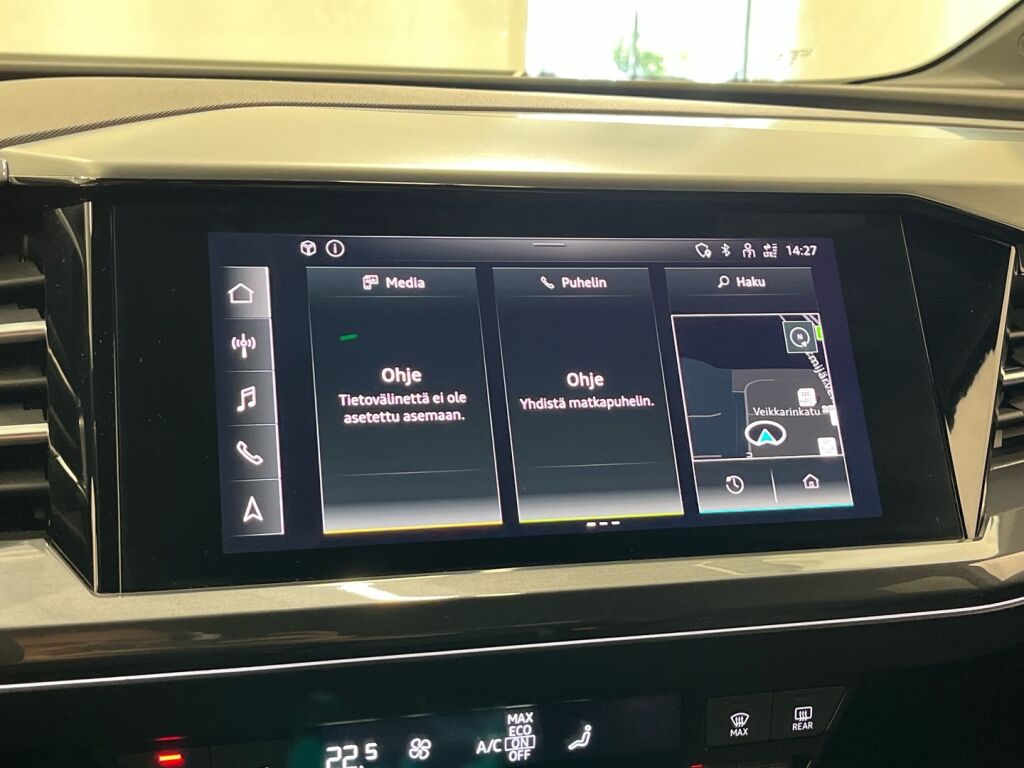 Audi Q4 e-tron 2022 Musta