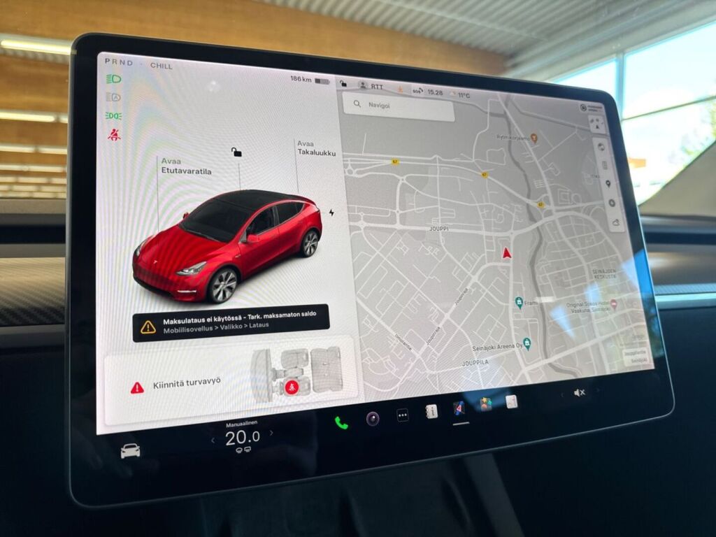 Tesla Model Y 2021 Punainen