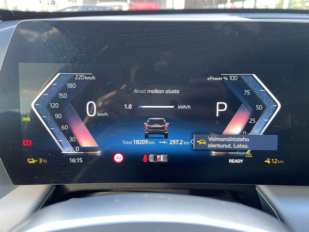 BMW iX1 2024 Musta