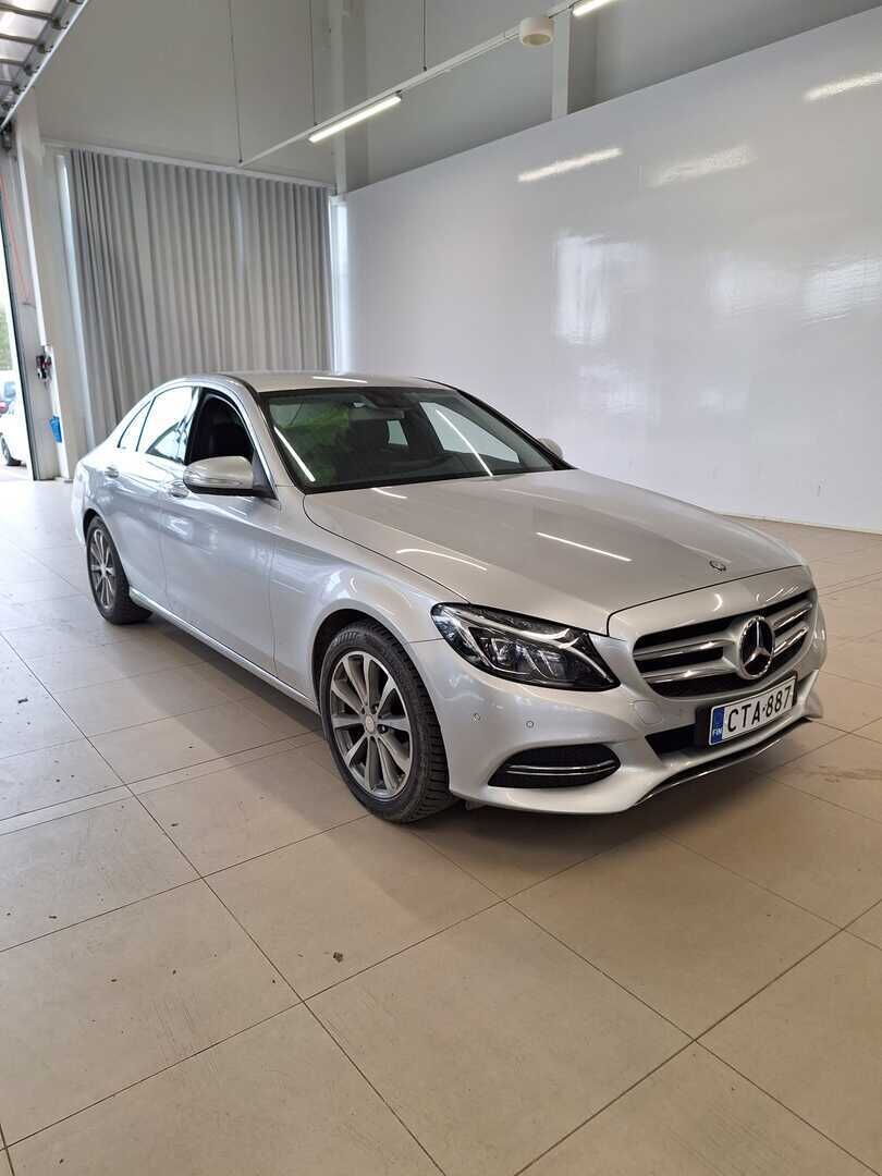 Mercedes-Benz C 2015 Harmaa