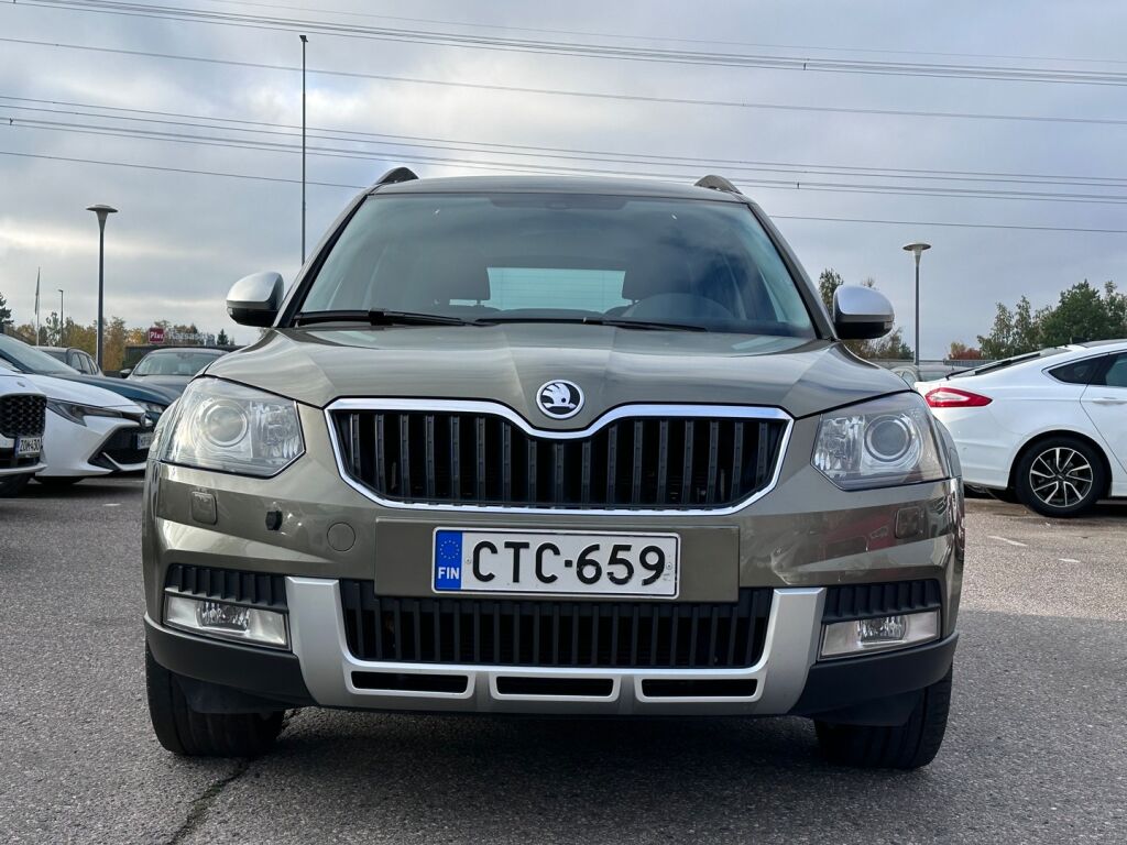 Skoda Yeti 2015 Vihreä