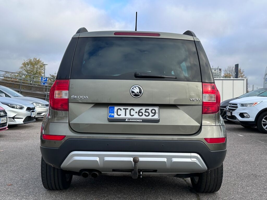 Skoda Yeti 2015 Vihreä