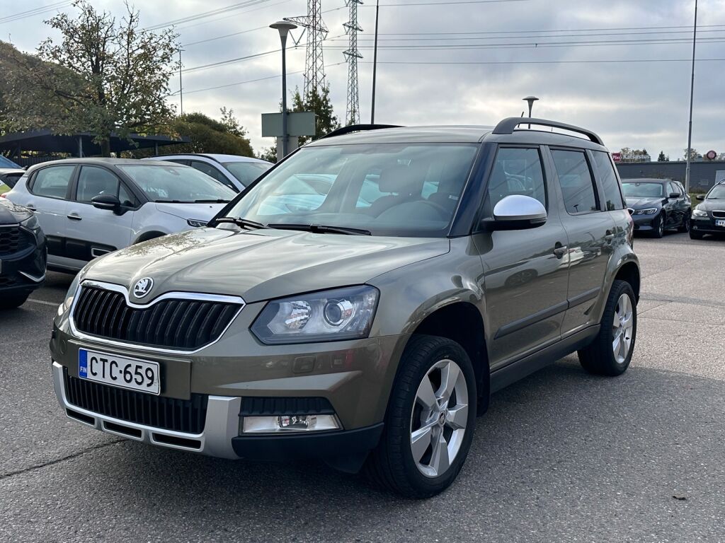 Skoda Yeti 2015 Vihreä
