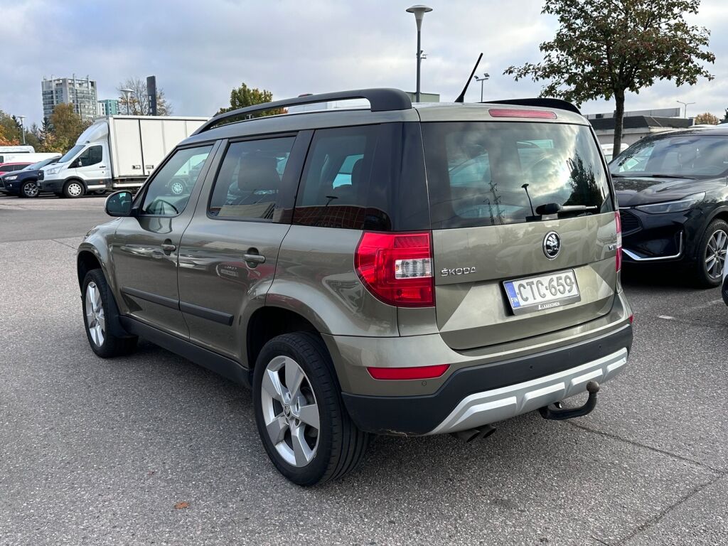 Skoda Yeti 2015 Vihreä