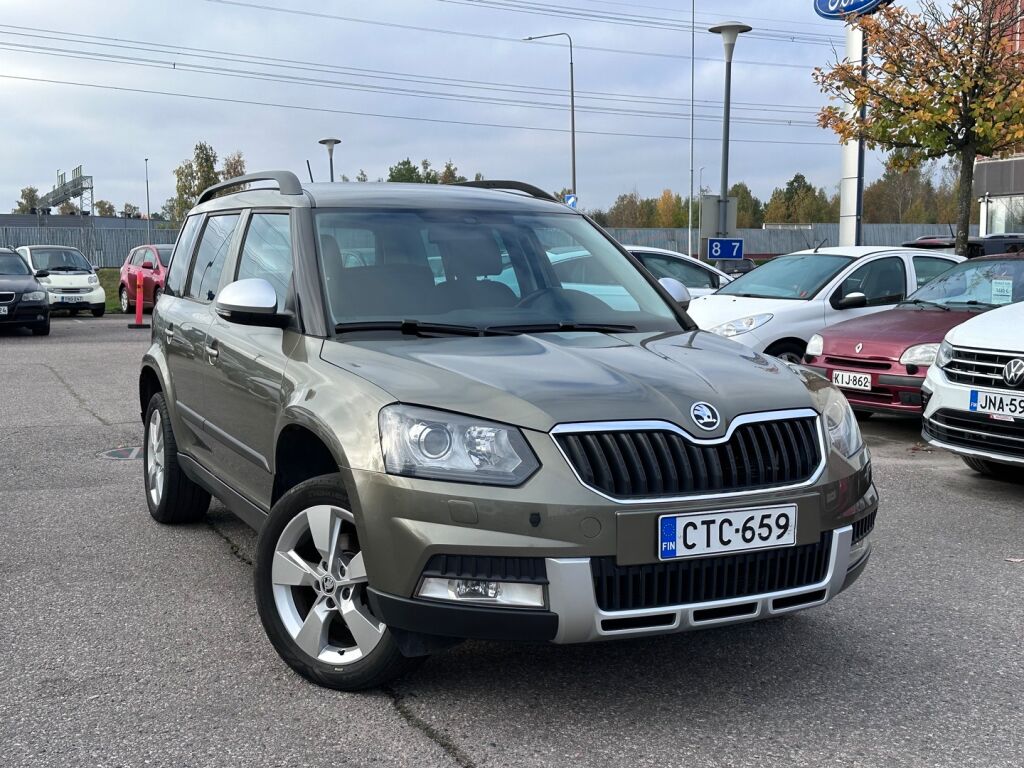 Skoda Yeti 2015 Vihreä
