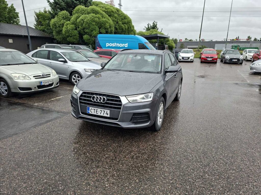 Audi Q3 2015 Harmaa