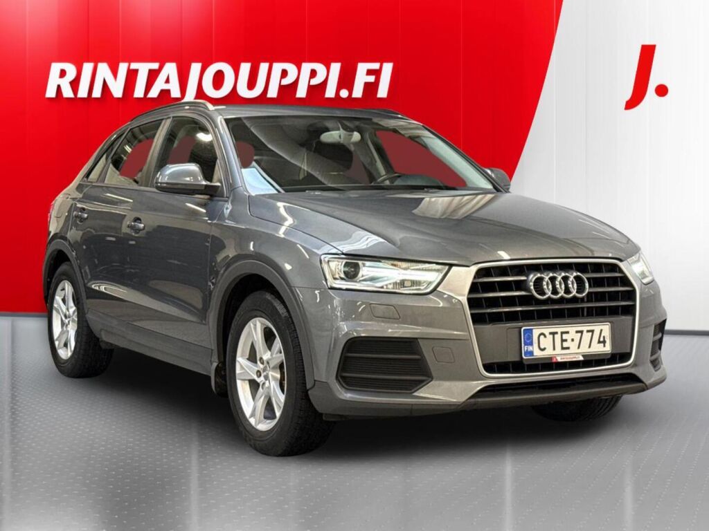 Audi Q3 2015 Harmaa