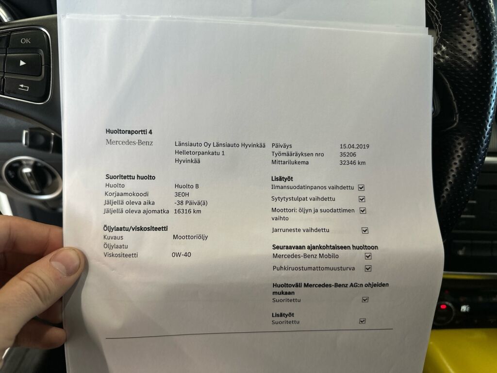 Mercedes-Benz CLA 2015 Valkoinen