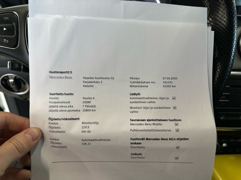 Mercedes-Benz CLA 2015 Valkoinen