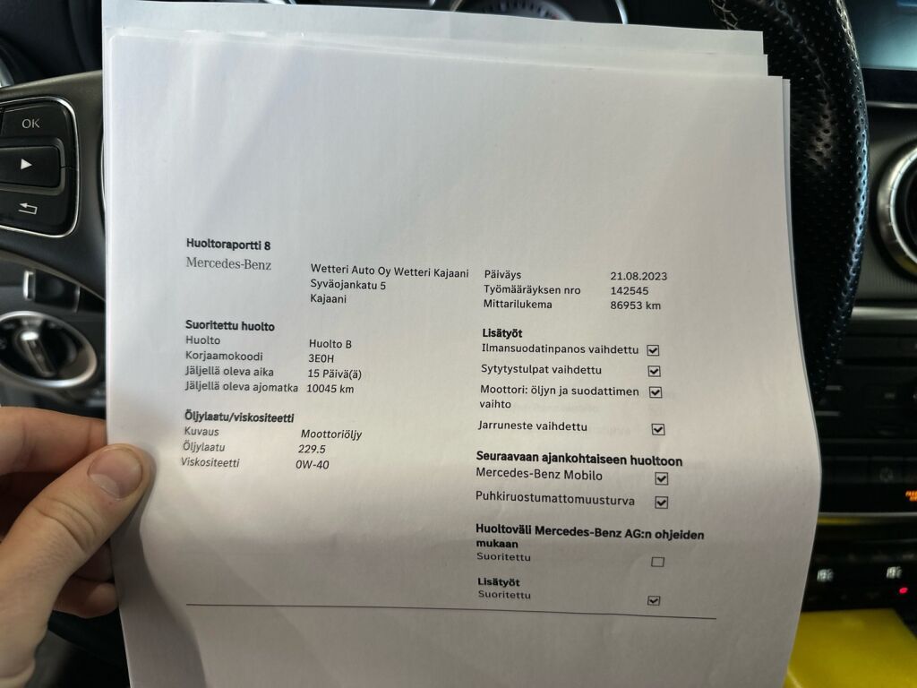 Mercedes-Benz CLA 2015 Valkoinen