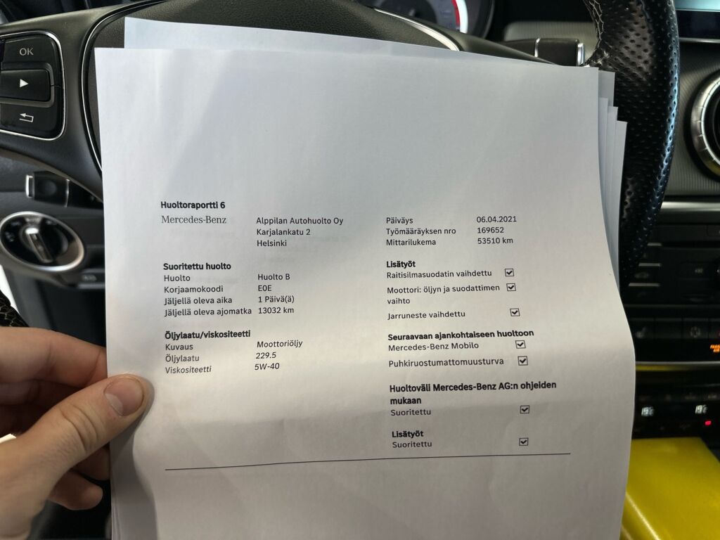 Mercedes-Benz CLA 2015 Valkoinen