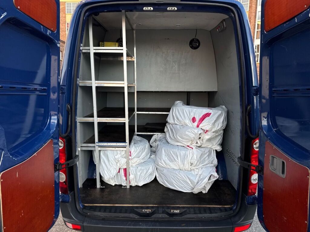 Volkswagen Crafter 2012 Sininen