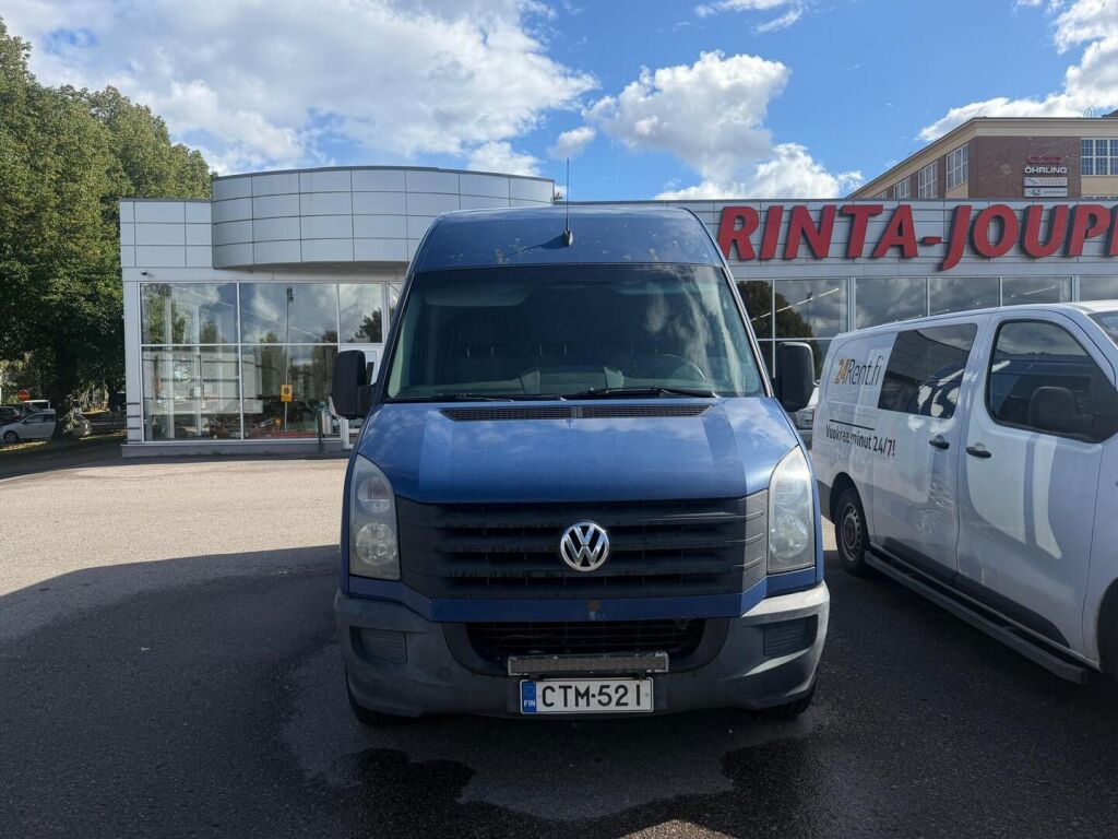 Volkswagen Crafter 2012 Sininen