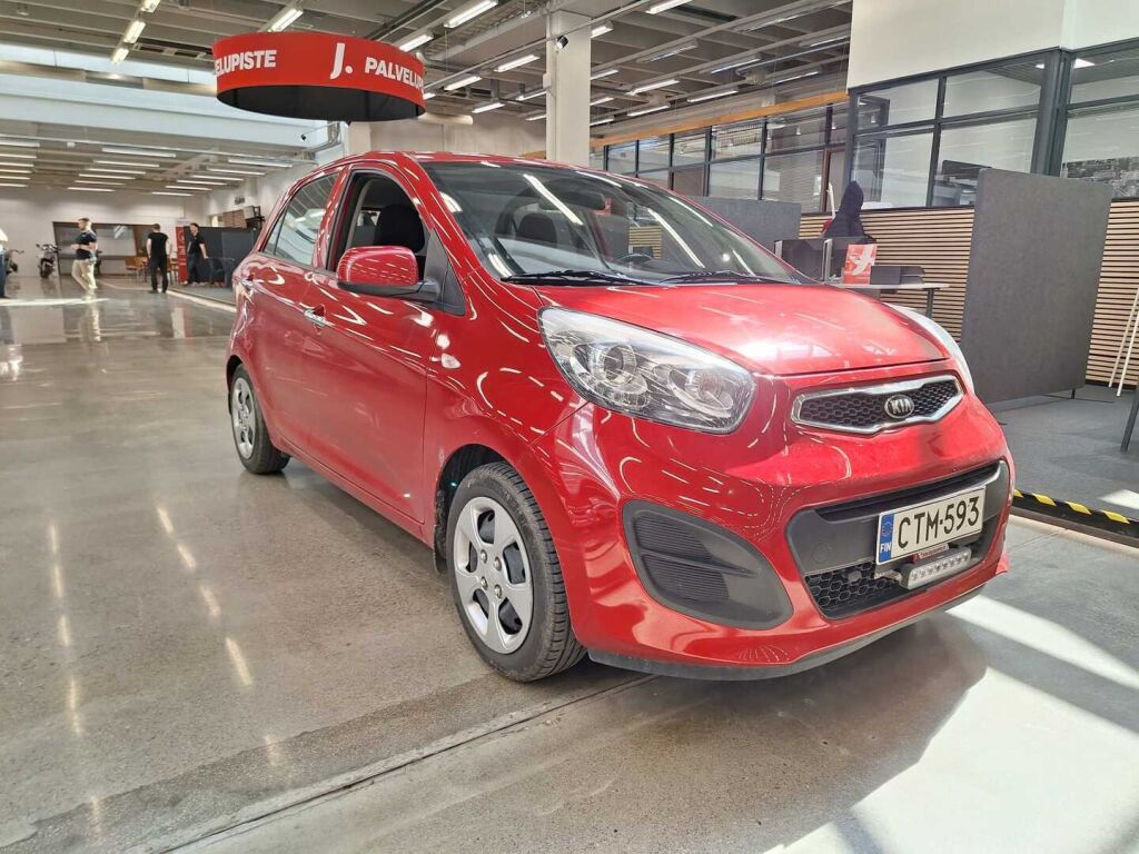 Kia Picanto 2015 Punainen