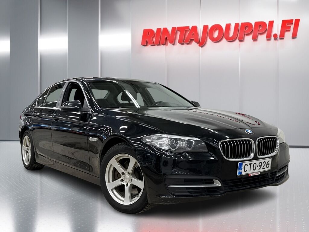 BMW 520 2015 Musta
