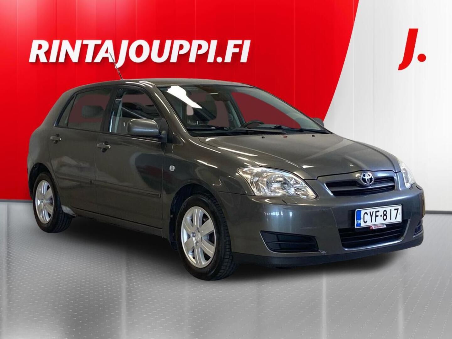 Harmaa Toyota Corolla