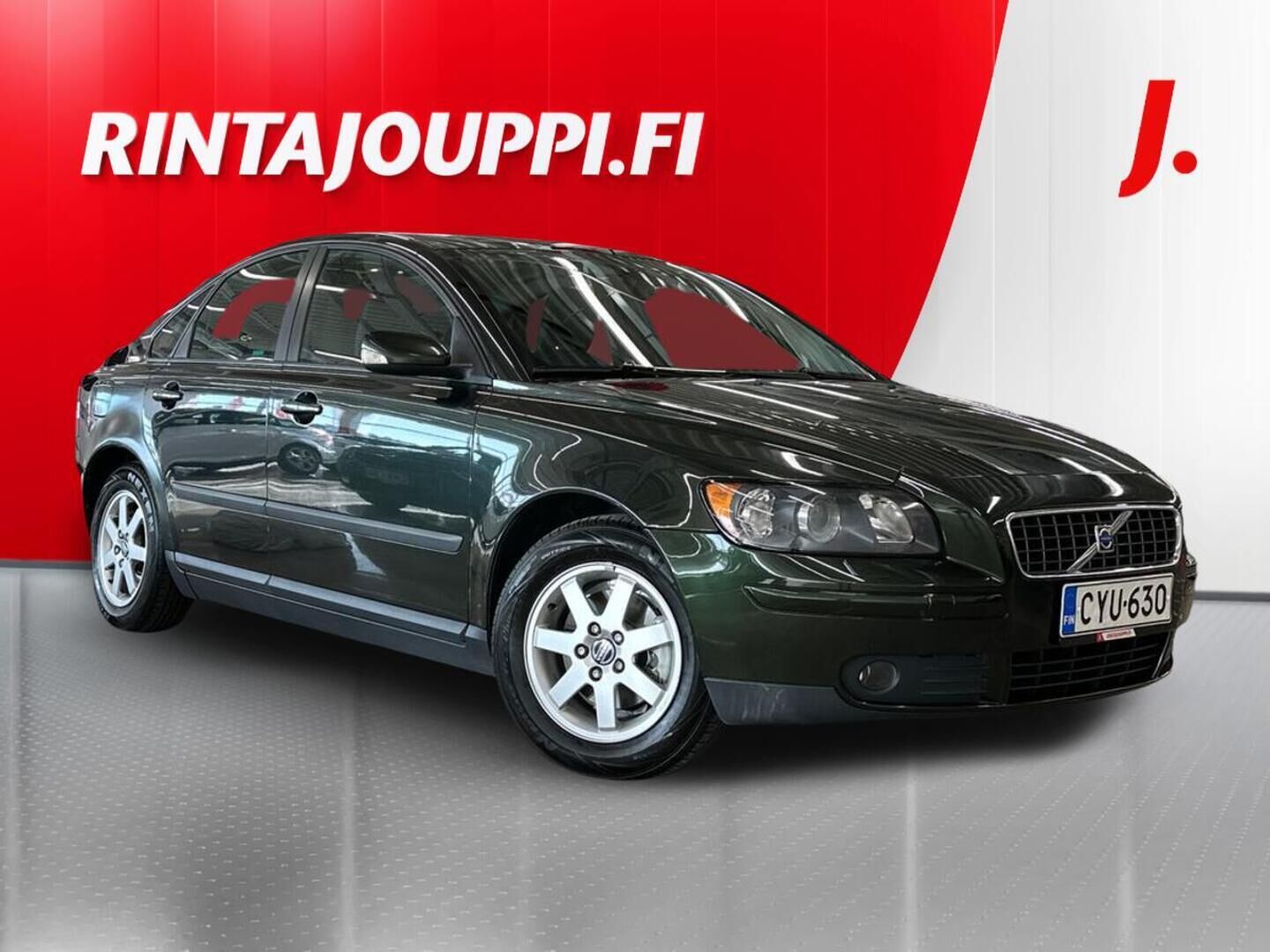 Vihreä Volvo S40