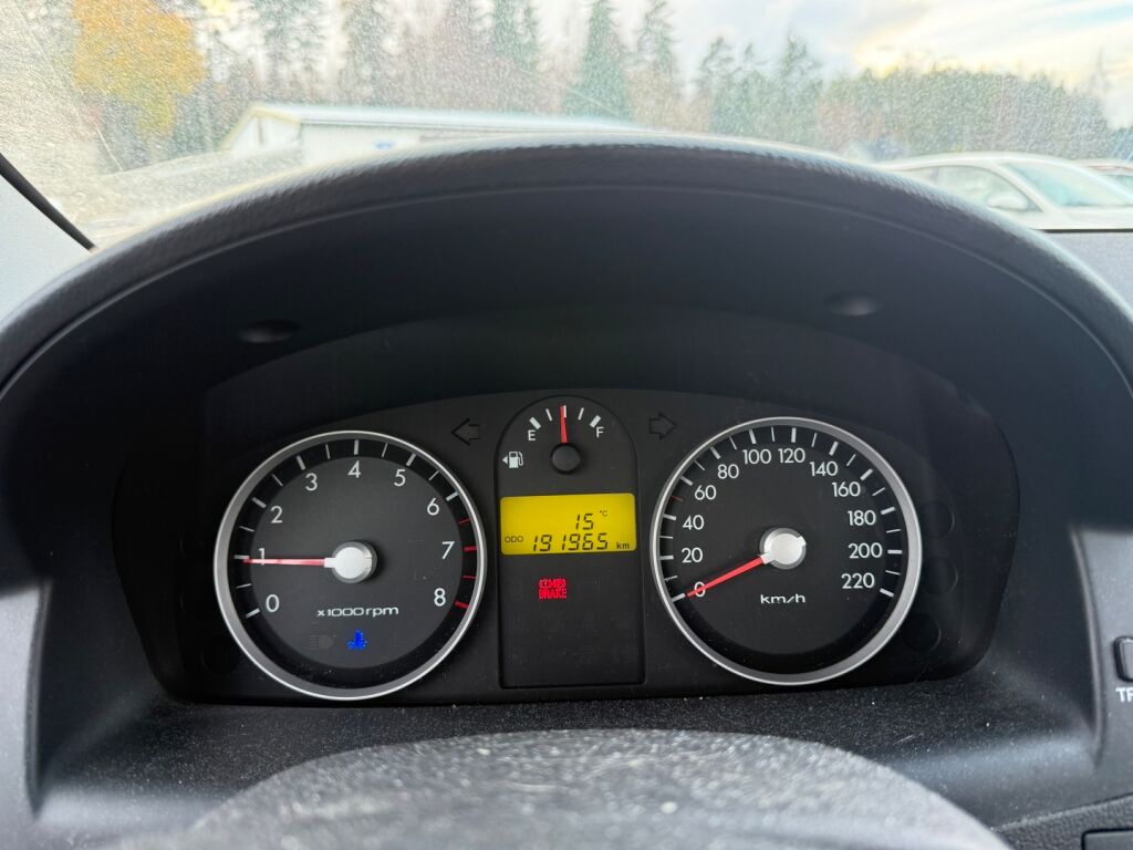 Hyundai Getz 2005 Punainen