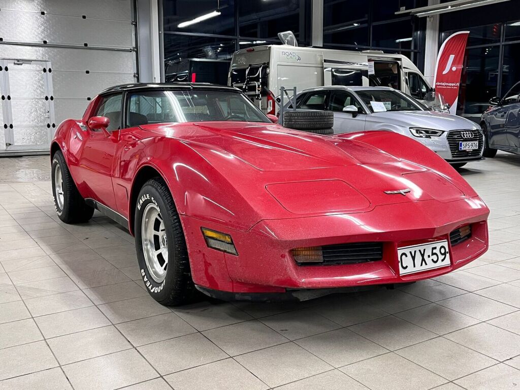 Chevrolet Corvette 1980 Punainen