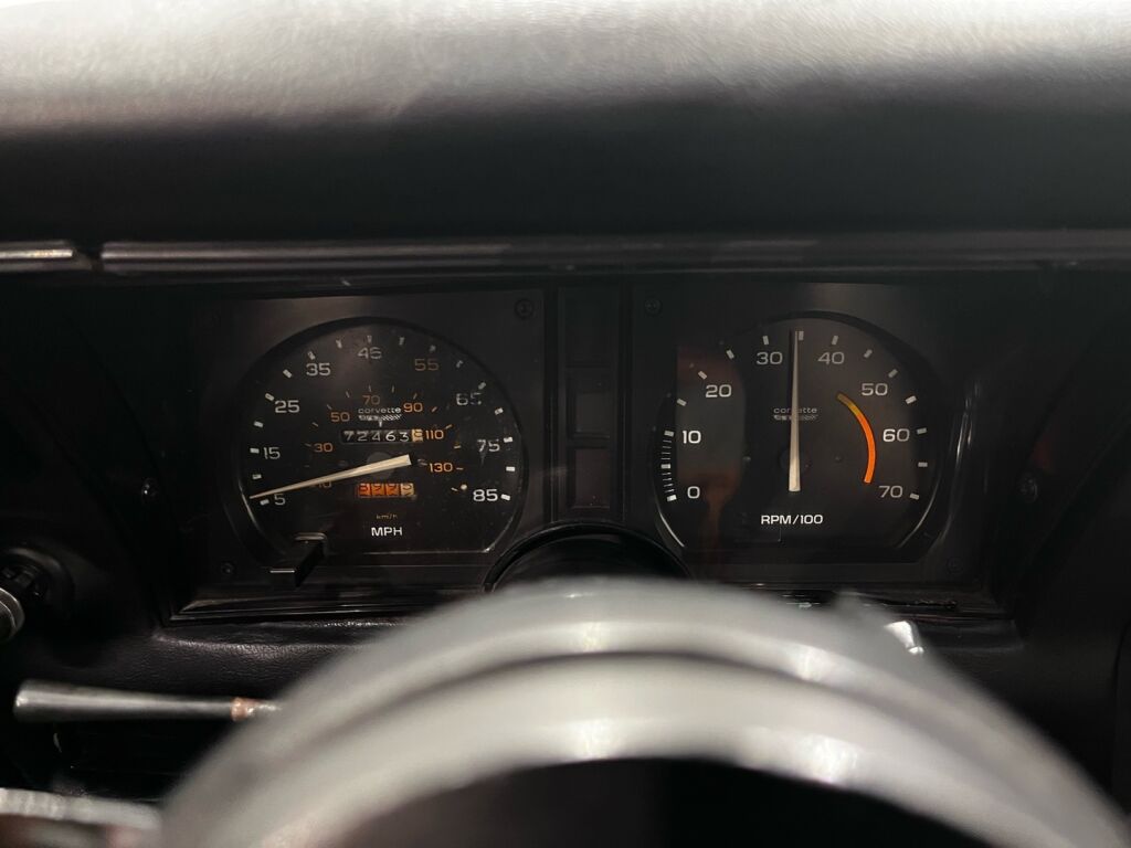 Chevrolet Corvette 1980 Punainen