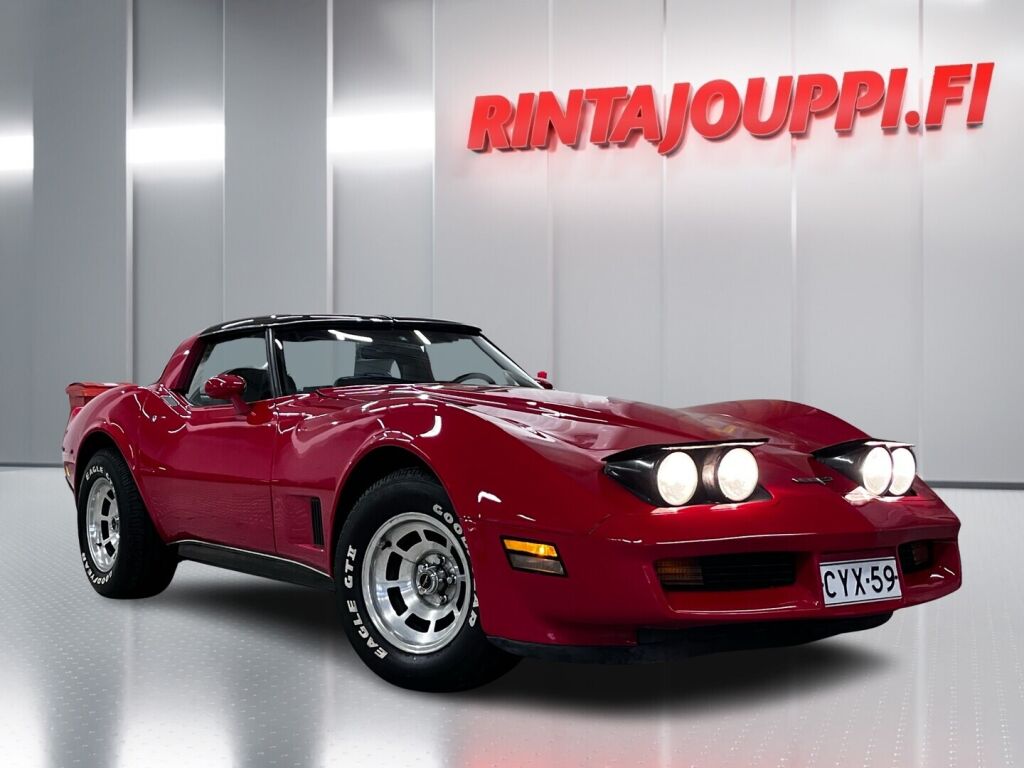 Chevrolet Corvette 1980 Punainen