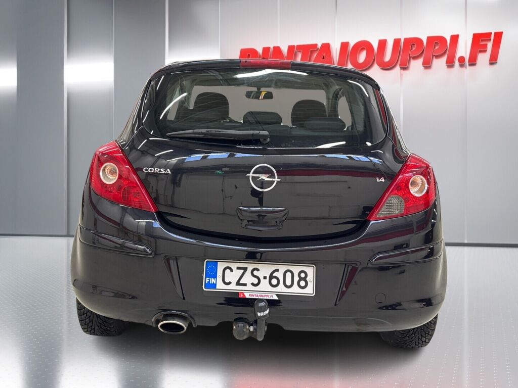Opel Corsa 2007 Musta