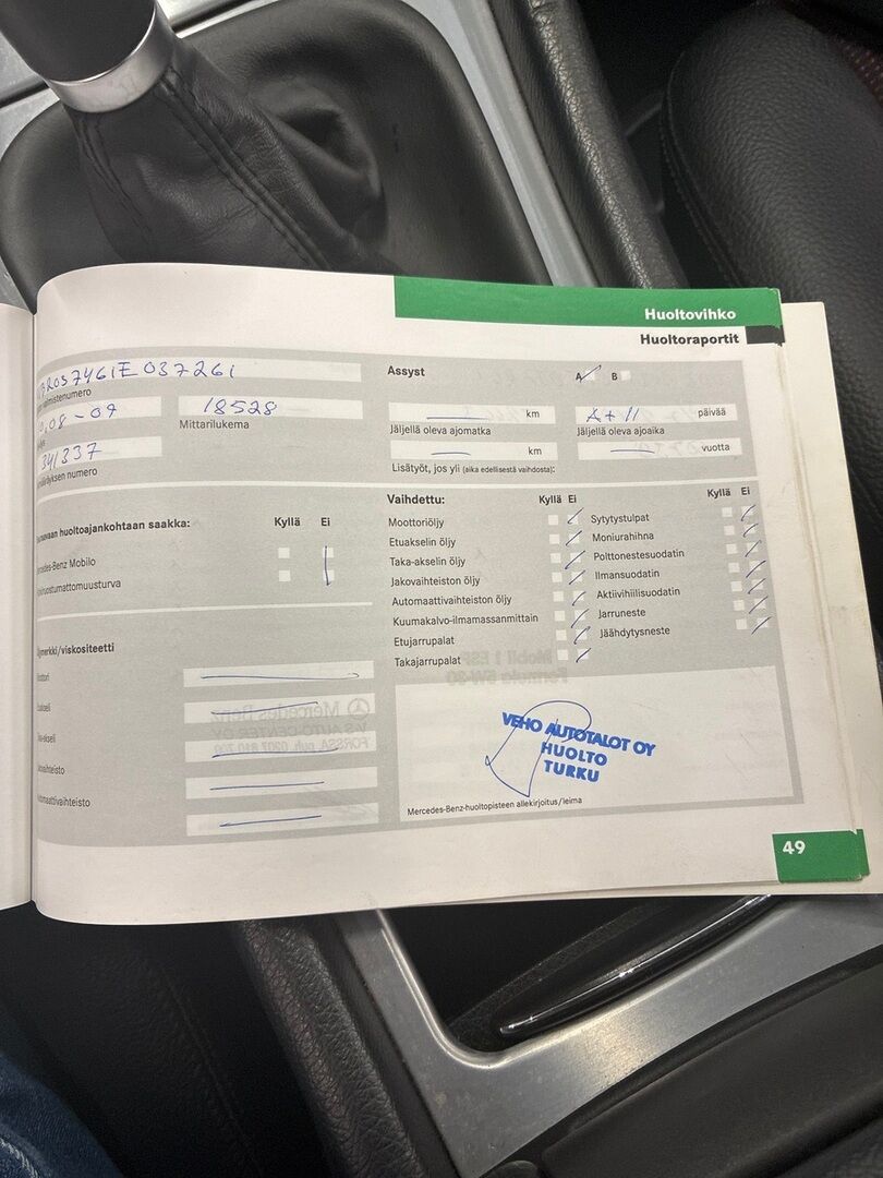 Mercedes-Benz CLC 2008 Musta