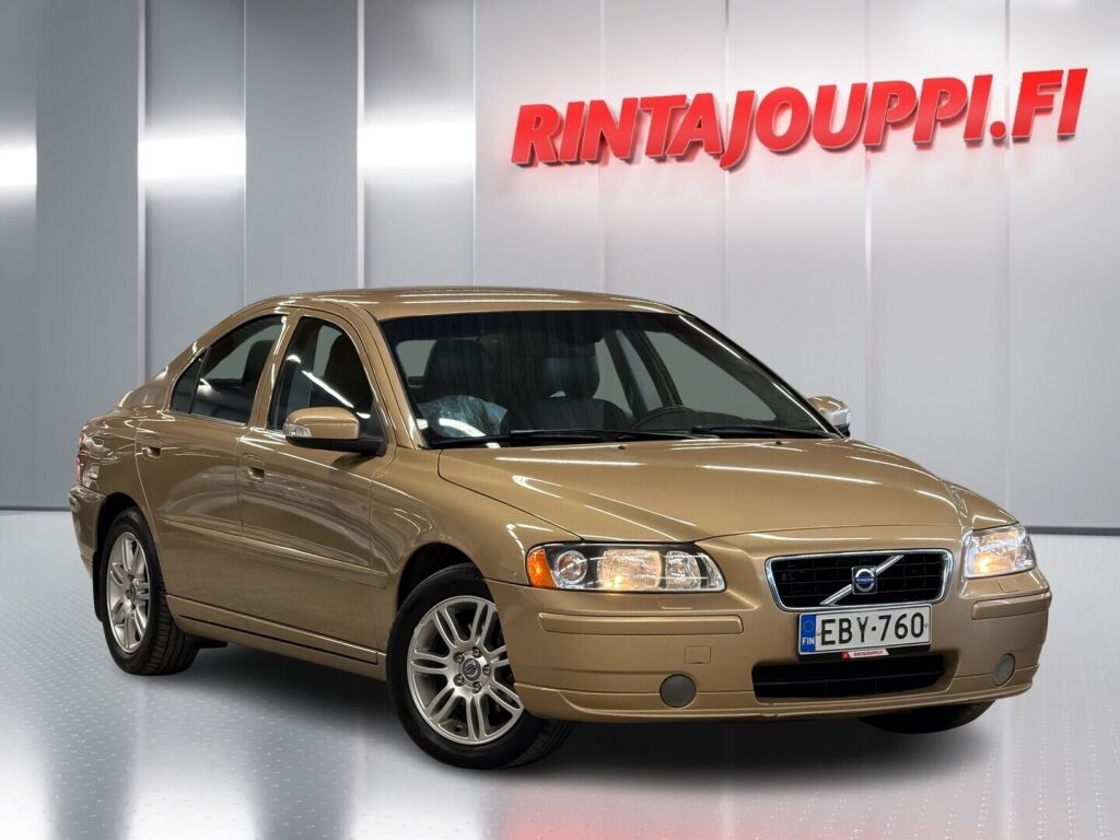 Volvo S60 2008 Keltainen